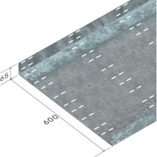 ЛМ600*65цУТ1,5(1,0мм)гор.цинк