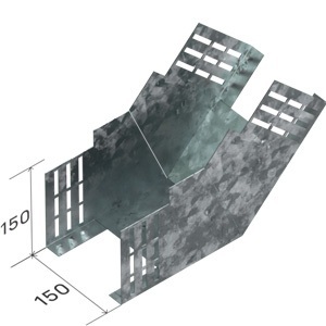 КП150*150-45цУТ1,5(1,0мм)гор.цинк