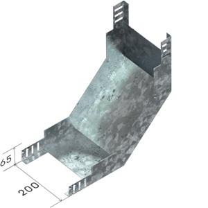 КП200*65-90цУТ1,5(1,0мм)гор.цинк