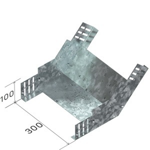 КП300*100-45цУТ1,5(2,0мм)гор.цинк