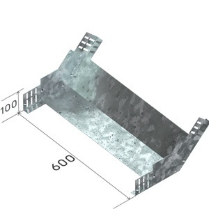 КП600*100-45цУТ1,5(2,0мм)гор.цинк
