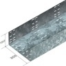 ЛМ300*150*2500цУТ1,5(1,0мм)гор.цинк