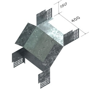 КС400*150-90цУТ1,5(1,5мм)гор.цинк
