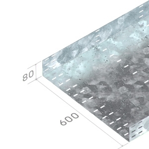 ЛМ600*80*2500цУТ1,5(2,0мм)гор.цинк