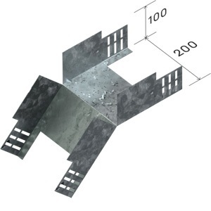 КС200*100-45цУТ1,5(2,0мм)гор.цинк
